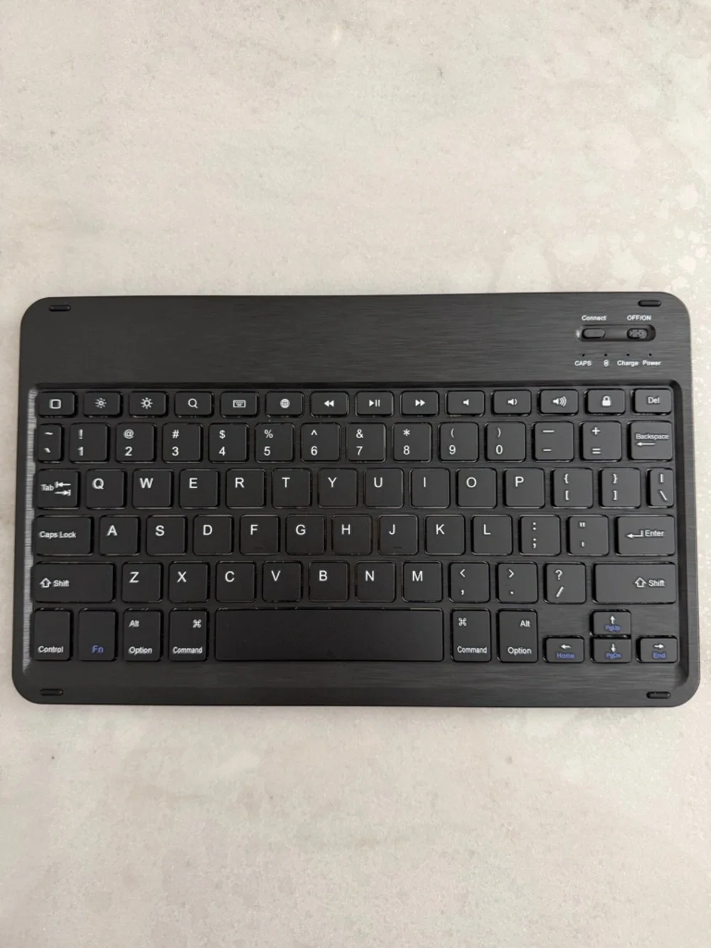 Universal Bluetooth Tablet Keyboard Case - Black